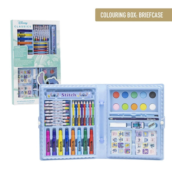 SET DI CANCELLERIA COLORABILE STITCH BOX