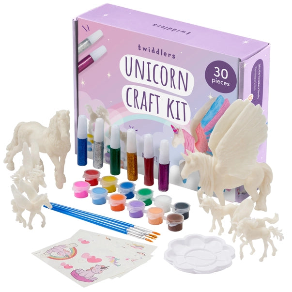 Kit pittura UNICORNI 3D