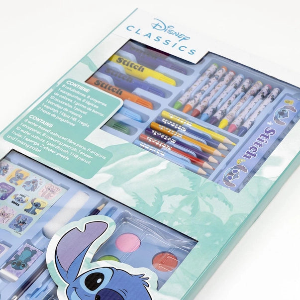 SET DI CANCELLERIA COLORABILE STITCH BOX